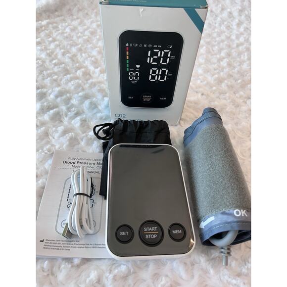 Oklar Blood Pressure Monitor Upper Arm Monitors for Home Use BP Machine Sphyg... - Picture 1 of 2